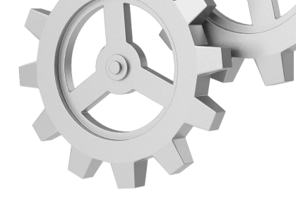 3d gear setting icon 3d illustration 1 min